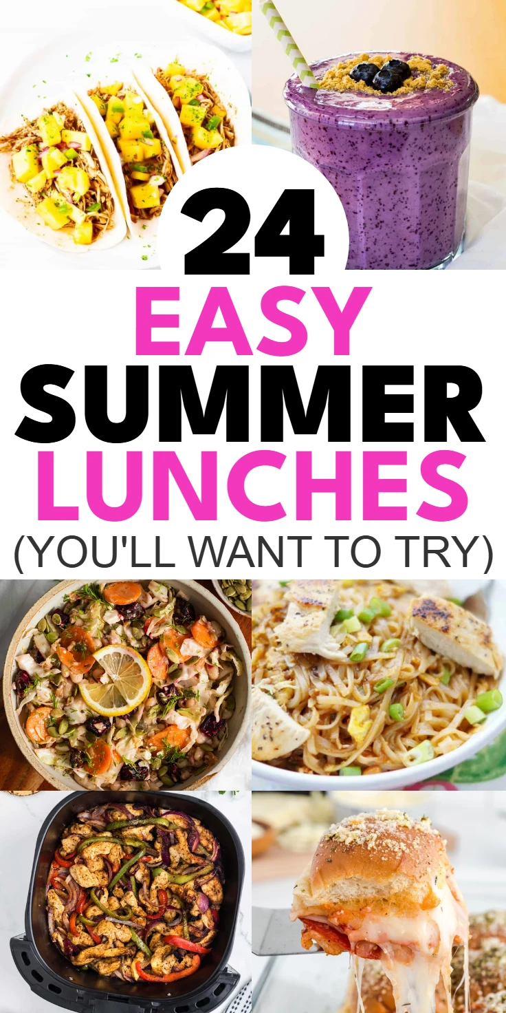 easy summer lunches
