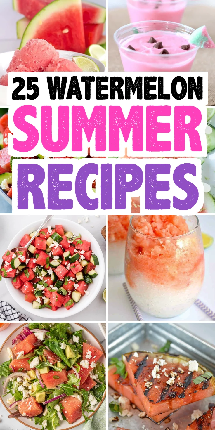 watermelon summer recipes