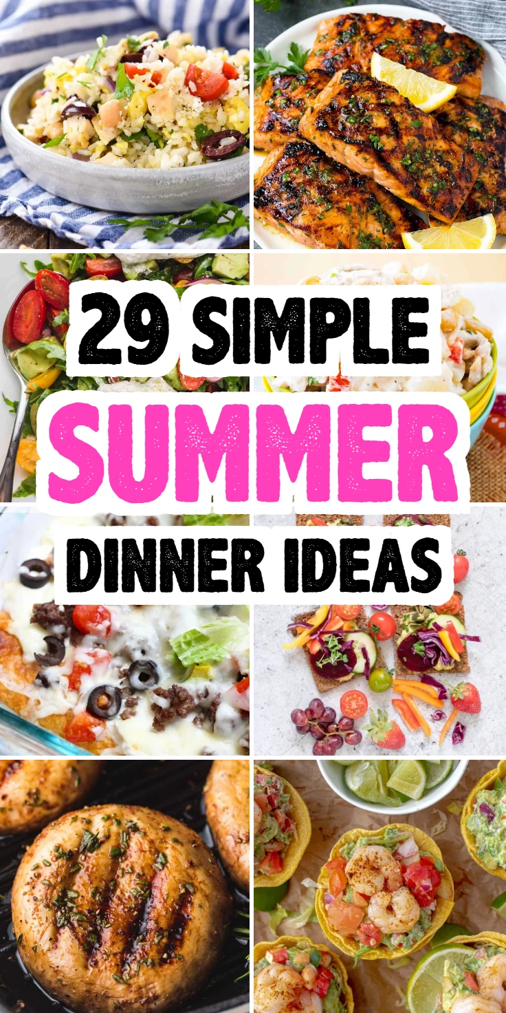 simple summer dinner ideas