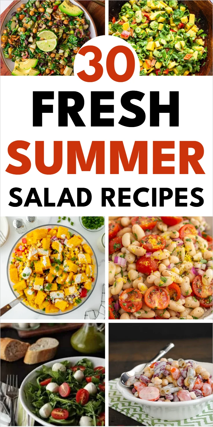 fresh summer salad recipes