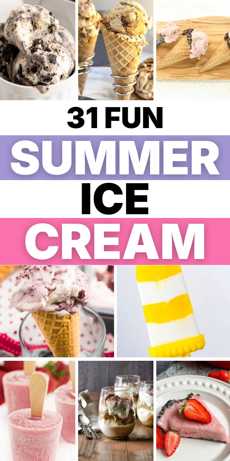 summer ice cream ideas