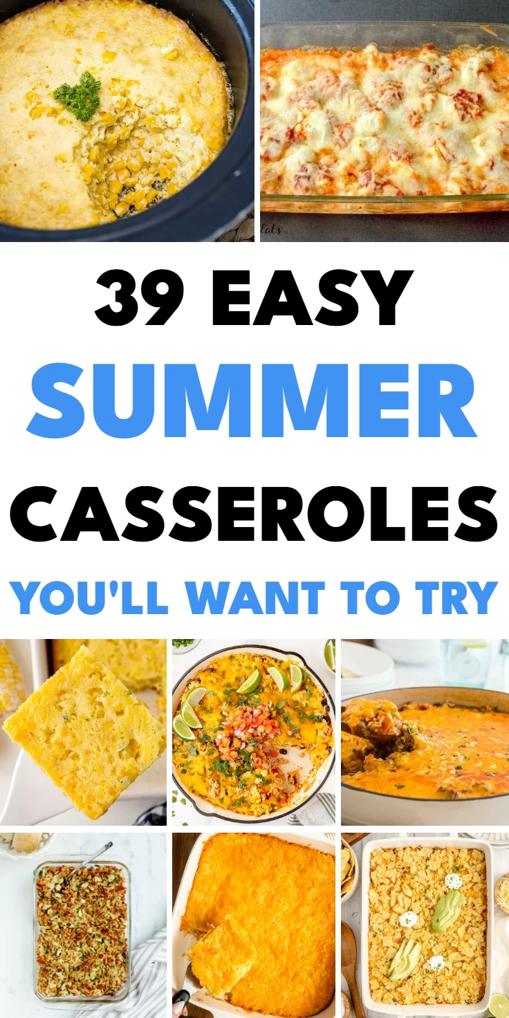 summer casseroles recipes