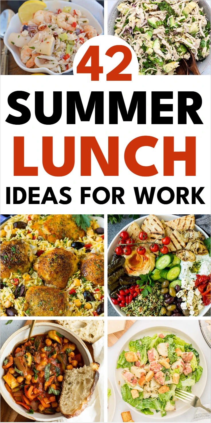 summer lunch ideas for work