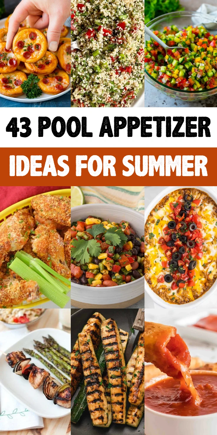 pool appetizer ideas for summer