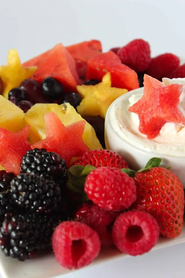 4th of July Fruit Tray