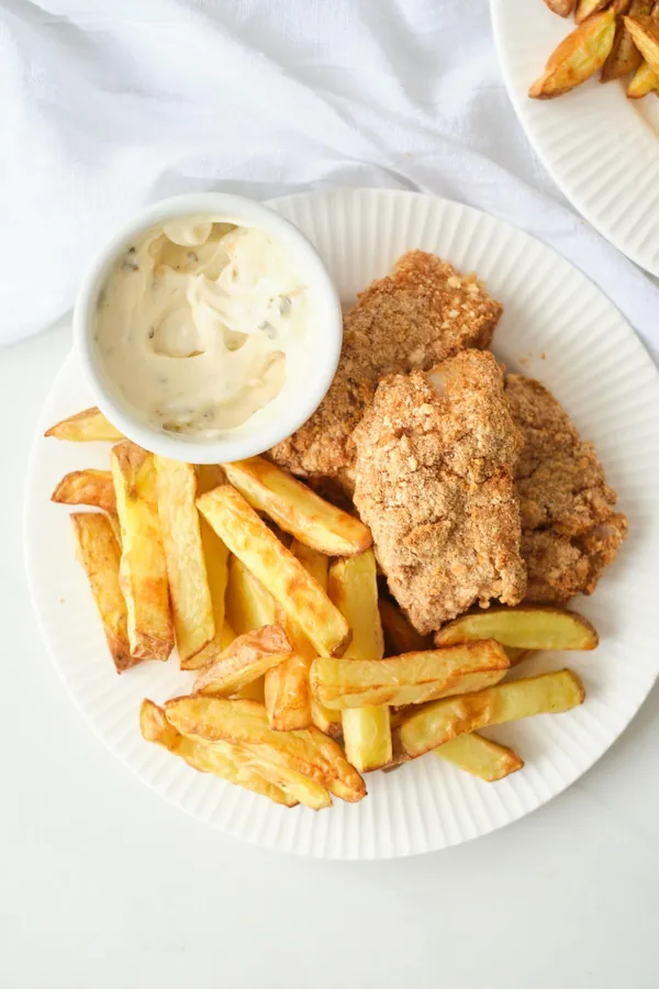 Air Fryer Fish and Chips