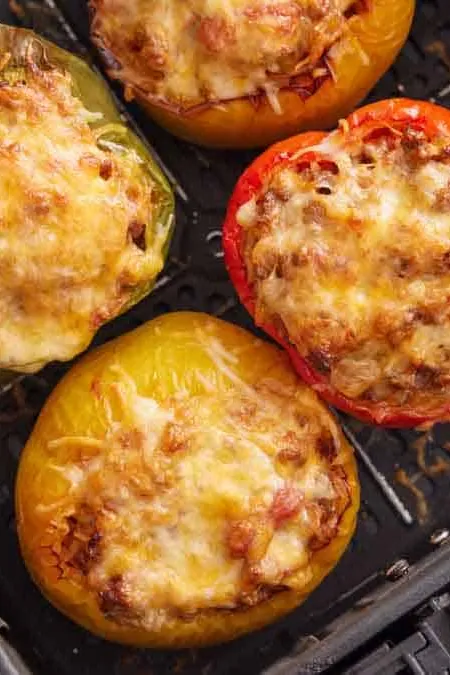 Air Fryer Stuffed Peppers