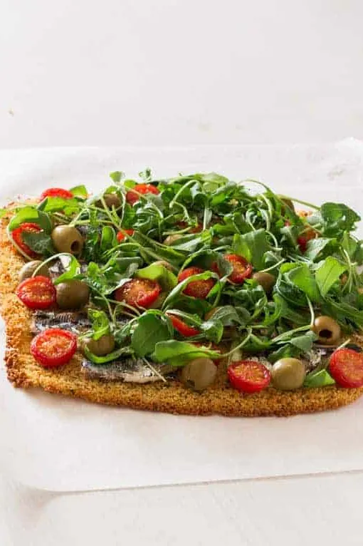 An Easy Couscous Pizza Base with Sardines and Tomatoes - Sierra Leone Flavours