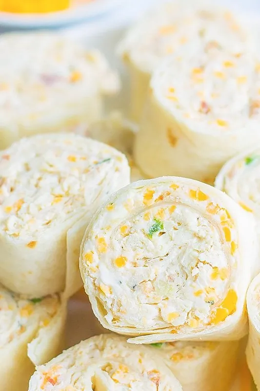 Bacon Ranch Chicken Pinwheels Recipe