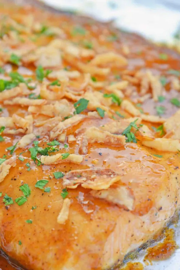 BBQ Baked Salmon
