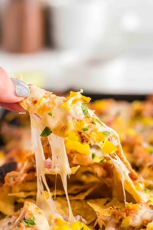 BBQ Chicken Nachos