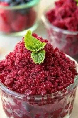 Berry Burst Granita