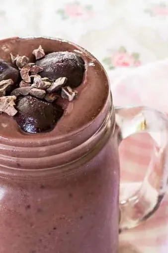 Black Forest Cherry Chocolate Smoothie