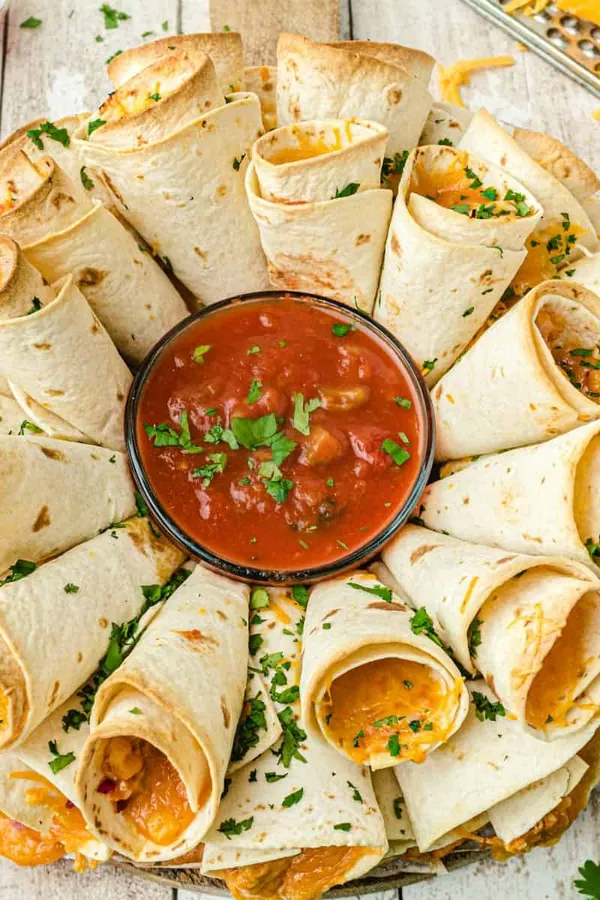 Blooming Quesadilla Ring
