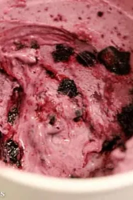 Blueberry Cheesecake Ice Cream