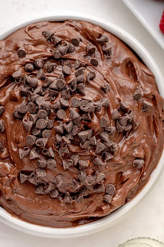 Brownie Batter Dip Recipe (No Brownie Mix)