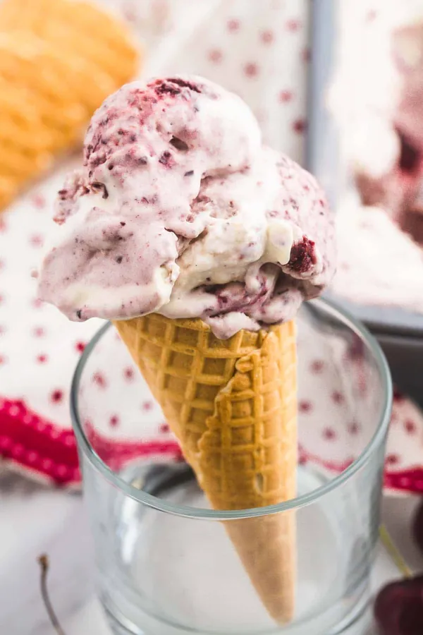Cherry Vanilla Ice Cream