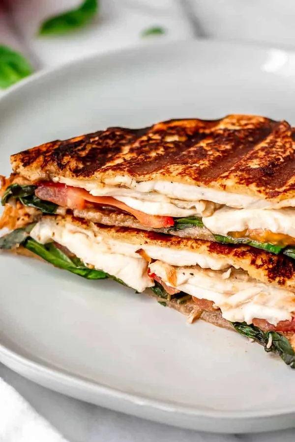 Chicken Caprese Panini