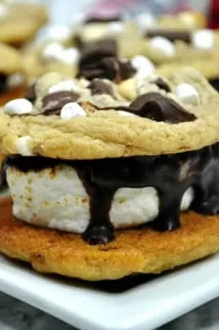 Chocolate Chip Cookie S'mores