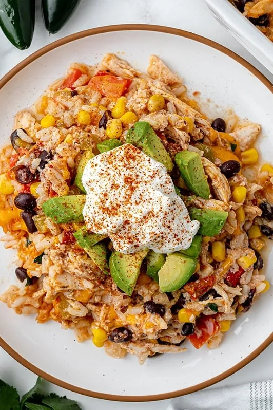 Creamy Mexican Chicken Casserole