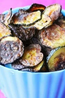 Crispy Homemade Baked Zucchini Chips