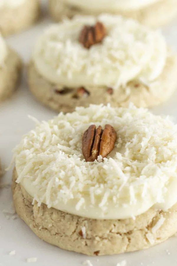 Easy Coconut Pecan Cookies