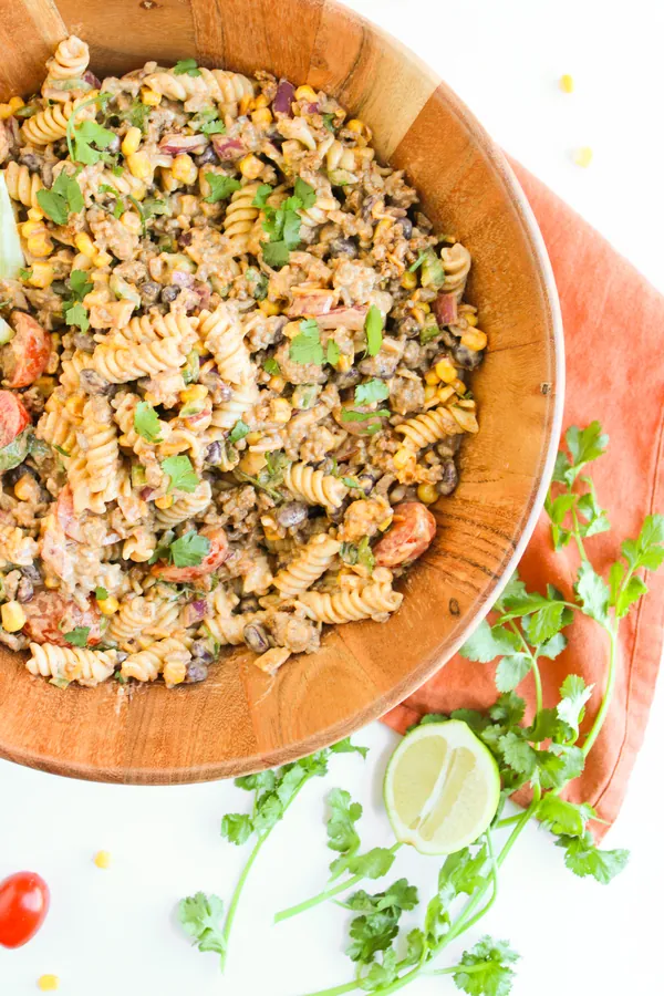 Easy Taco Pasta Salad Recipe