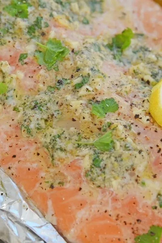 Garlic Butter Salmon