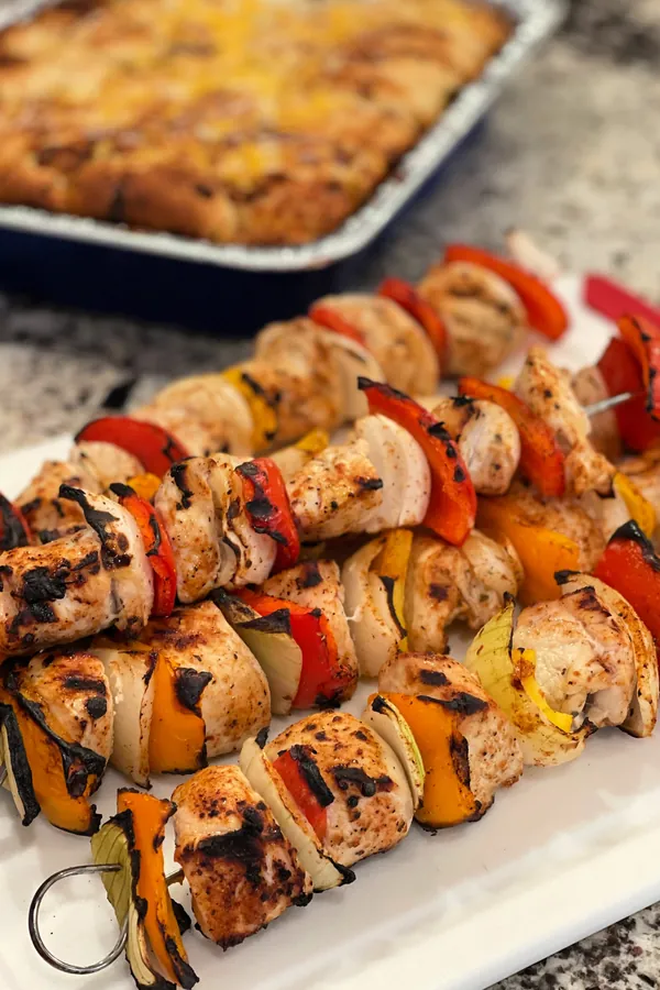 Garlic Herb Chicken Kabobs
