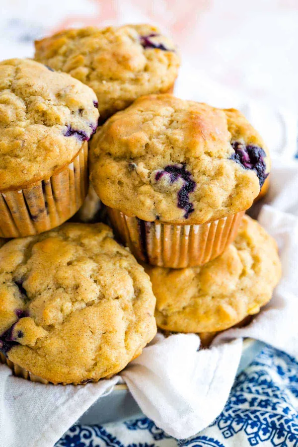 Gluten-Free Banana Blueberry Muffins