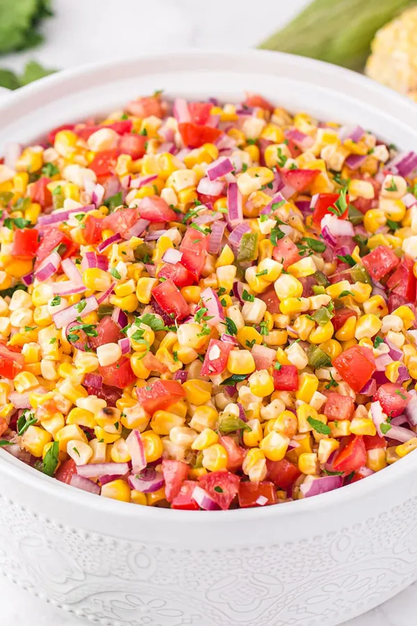 Grilled Corn Salsa