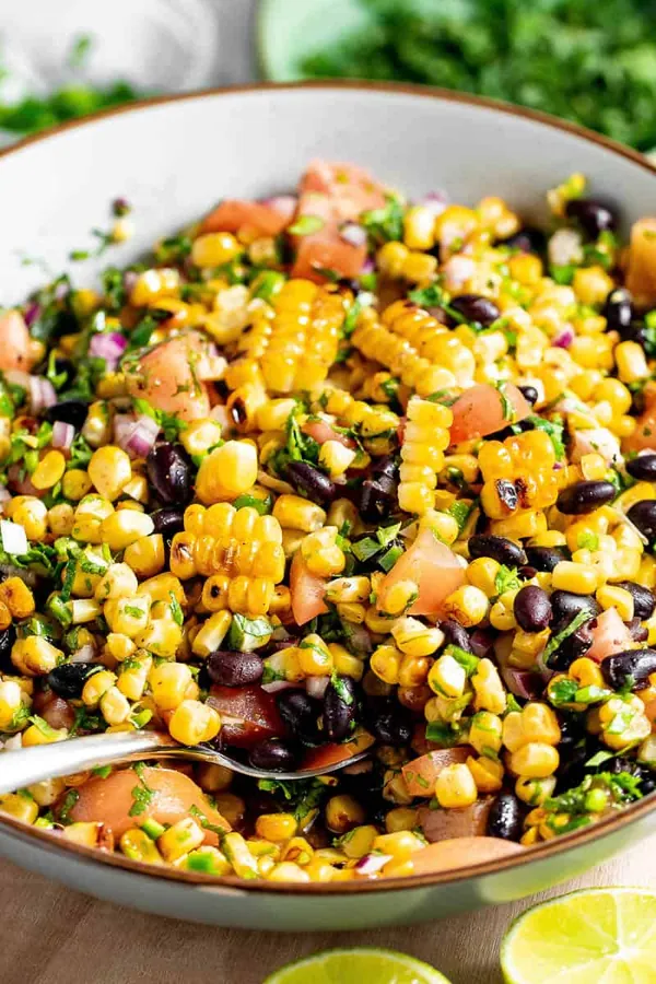 Grilled Corn Salsa