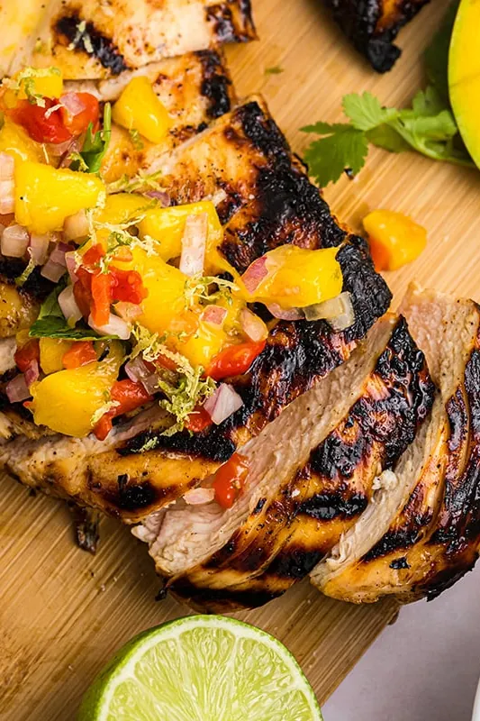 Grilled Mango Chicken