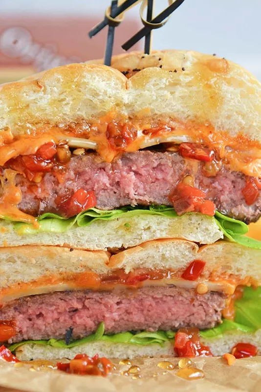 Hot Honey Burgers