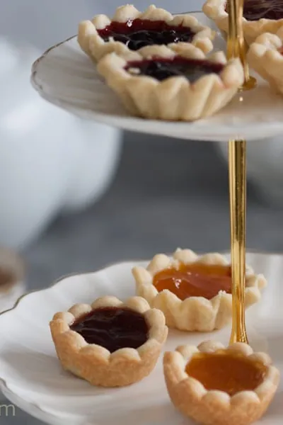 Jam Tarts (mini fruit tea tarts)