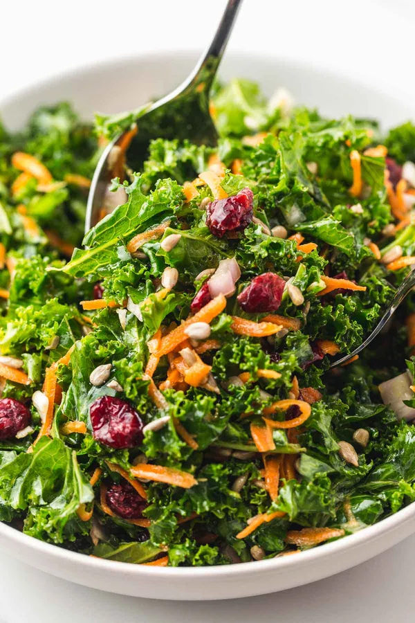 Kale Salad with Lemon Vinaigrette