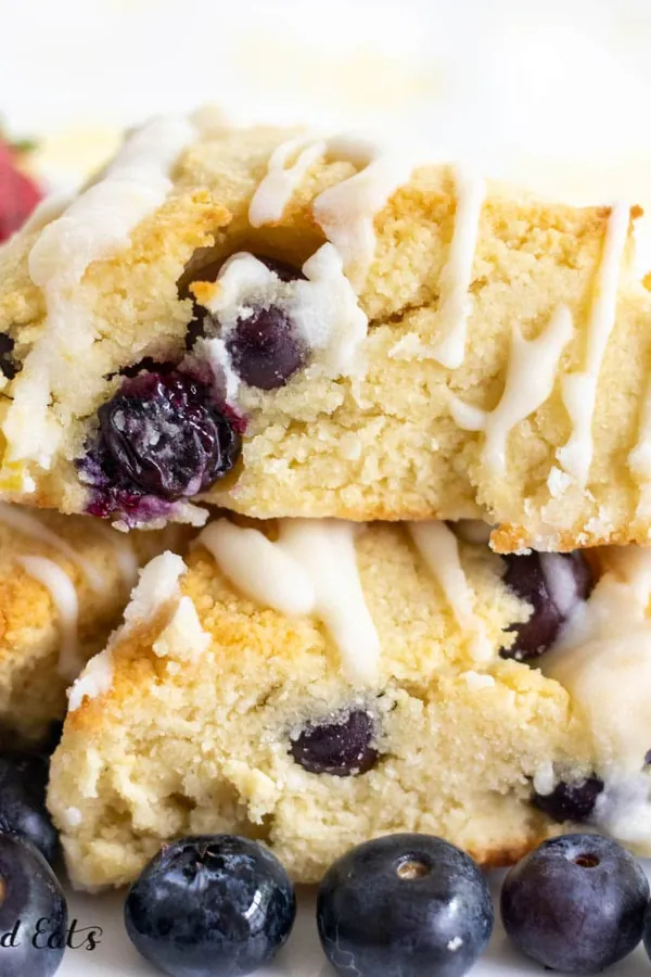 Keto Blueberry Scones