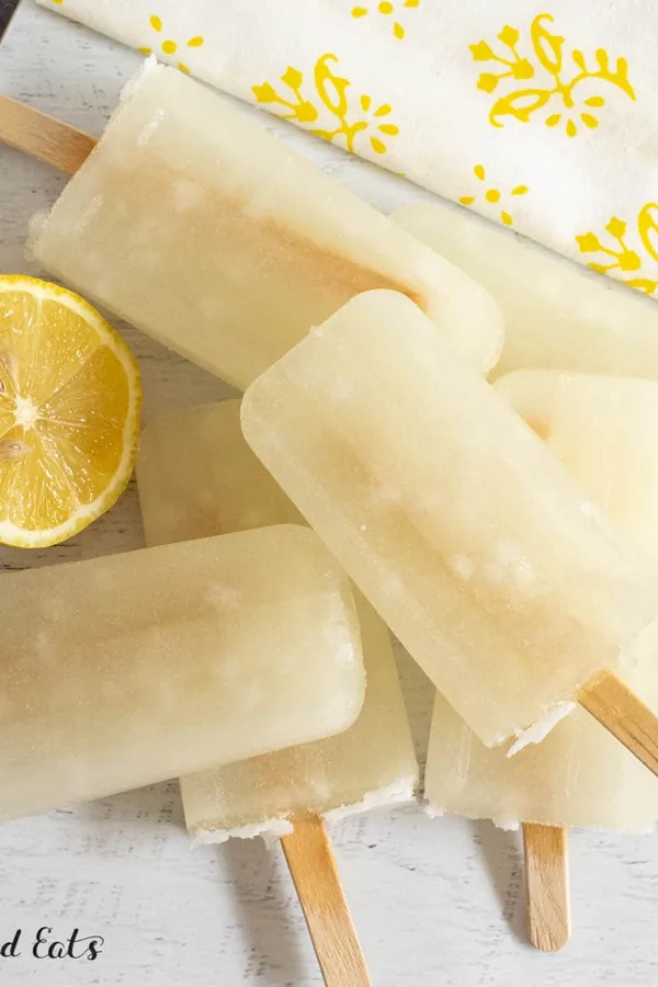 Keto Lemonade Popsicles
