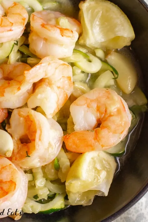 Keto Shrimp Scampi
