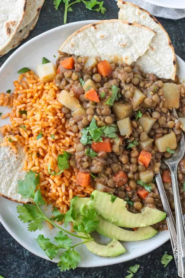 Lentil Picadillo
