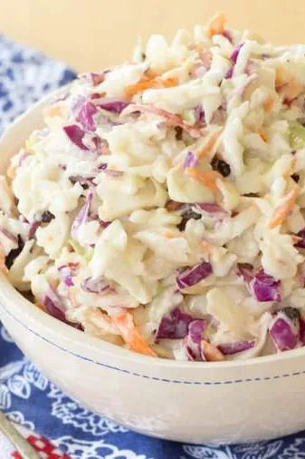 Maple Dijon Apple Coleslaw