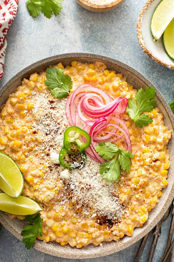 Mexican Street Corn Salad (Esquites)