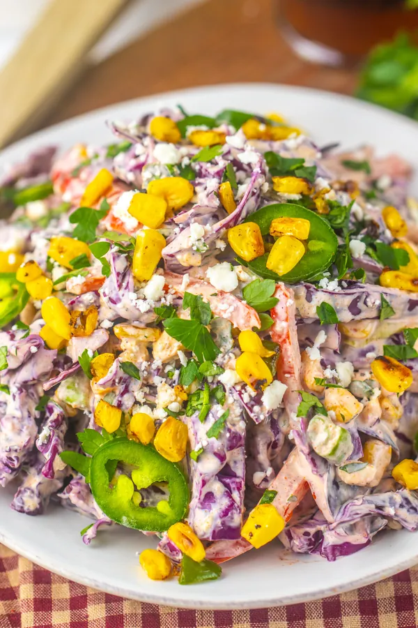 Mexican Street Corn Slaw Recipe