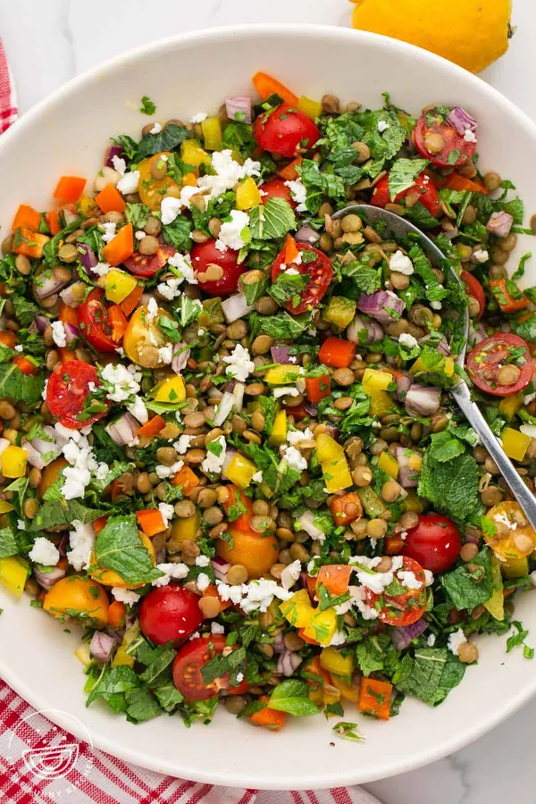 Mint Lentil Salad