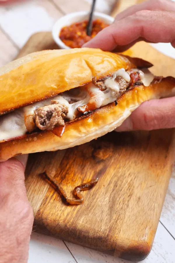 New England Steak Bomb Sandwich