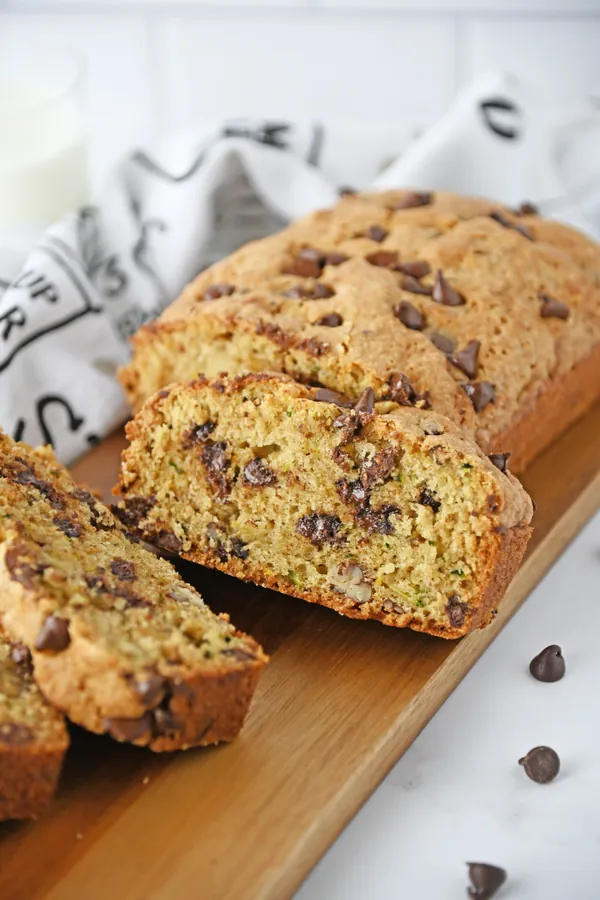 Old-Fashioned Chocolate Chip Zucchini Bread
