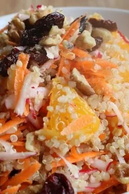 Orange Cranberry Quinoa Salad