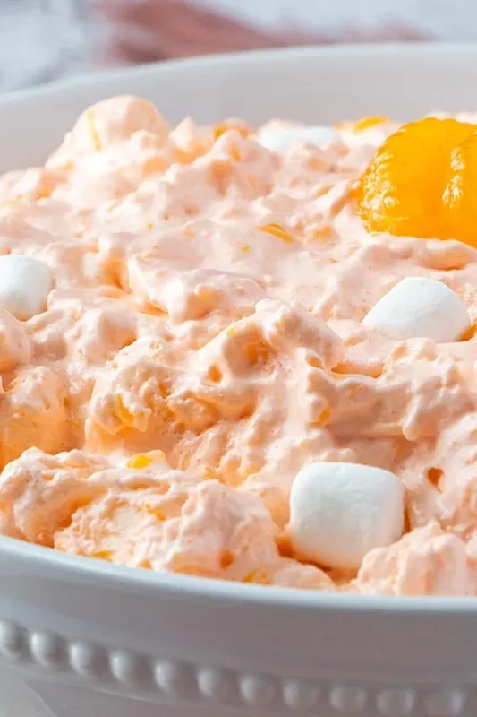 Orange Fluff Jello Salad