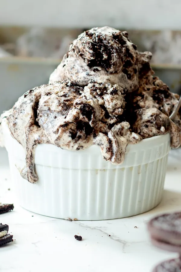 Oreo Ice Cream (No Churn)