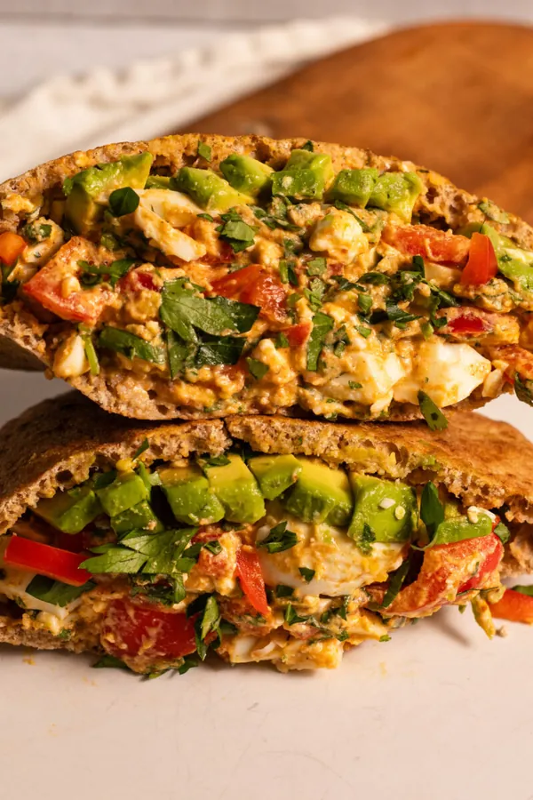 Shakshouka Egg Salad (dairy free)